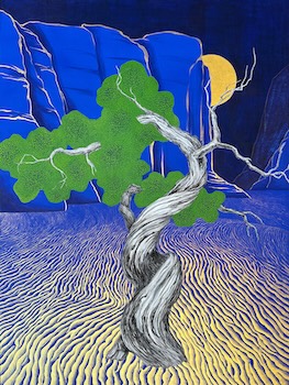 A Tree in the Dark 36x48