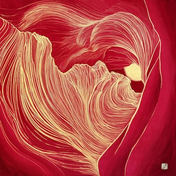 Love from the Earth 18x18