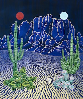 Cactus in the Dark-11 24x20