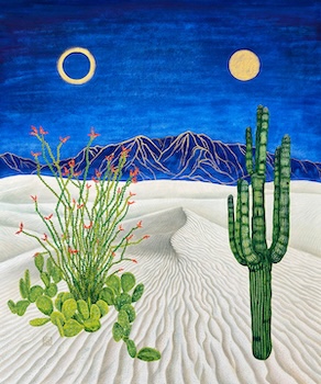 Cactus in the White-1